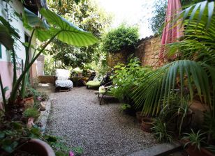 Céntrica casa con patio- jardín en Sóller